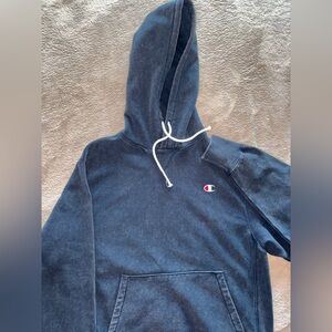 Custom Designed Champion Hoodie - Large - Reverse Weave